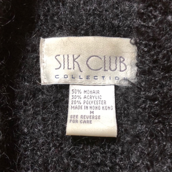 Button front mohair sweater - Picture 3 of 4